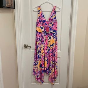 Lilly Pulitzer Brilliant Blue Catch and Release Dress.